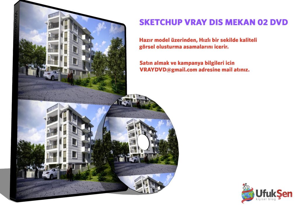 Sketchup Vray Dış Mekan