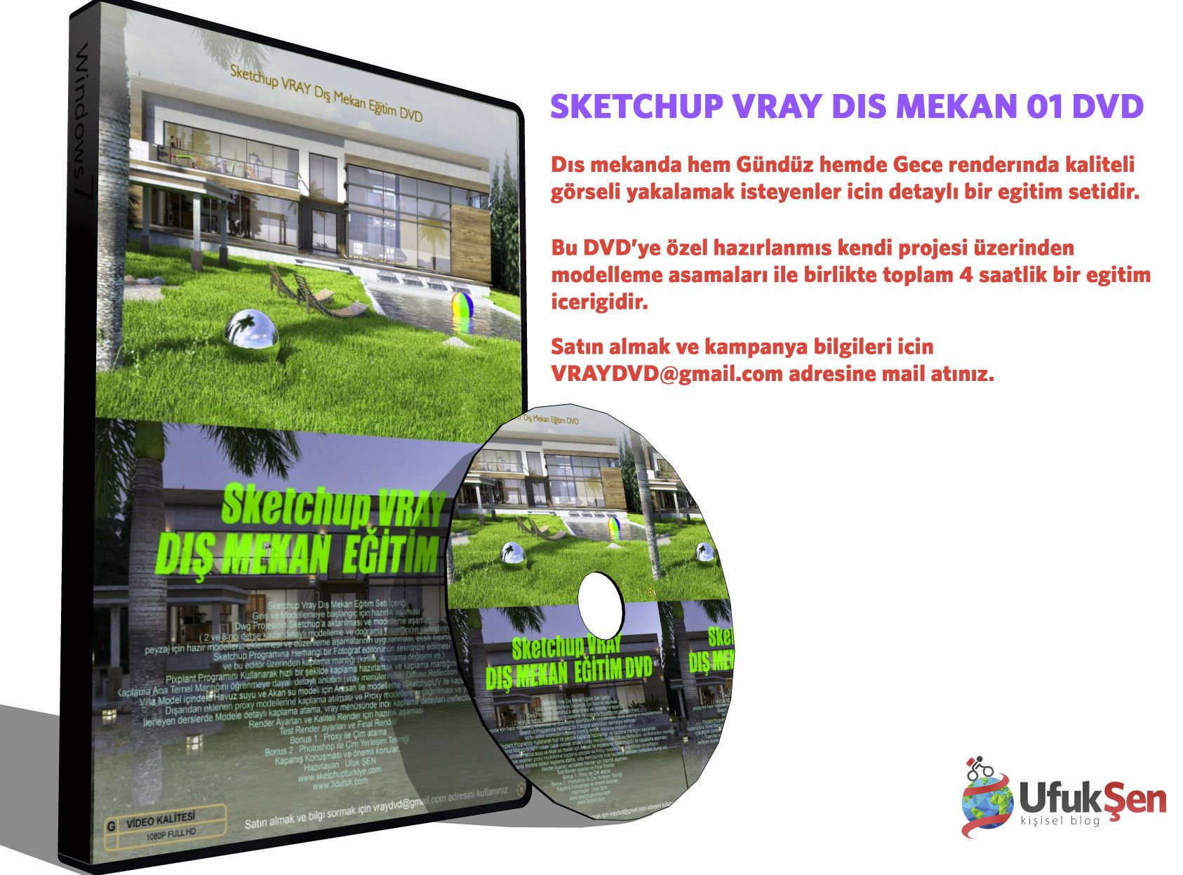 Sketchup Vray Dış Mekan