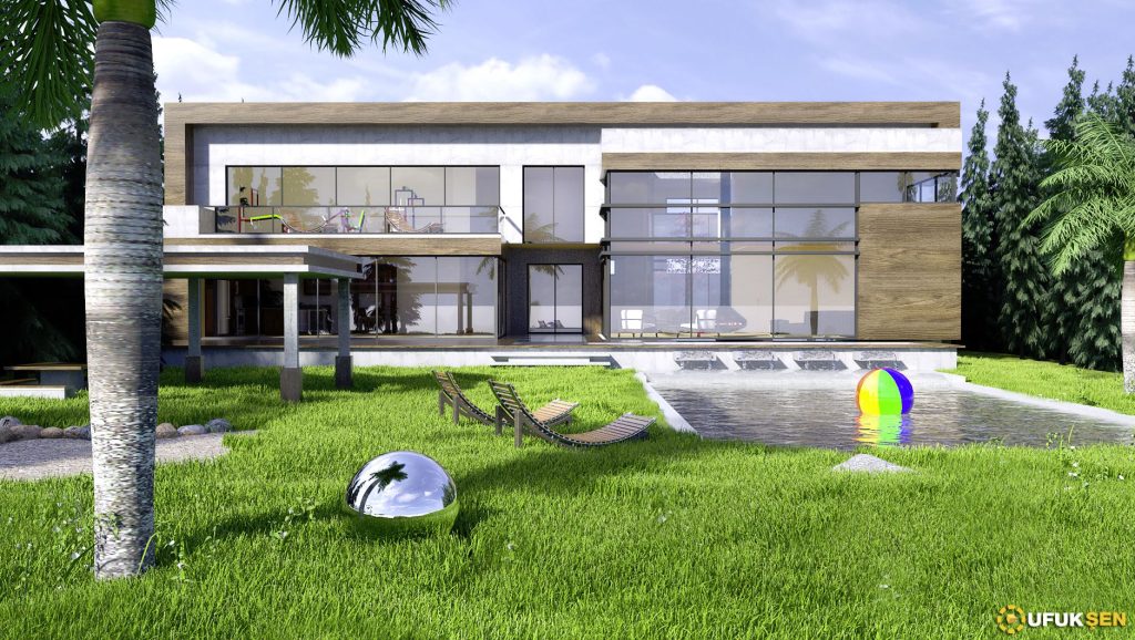 Sketchup Vray Dış Mekan