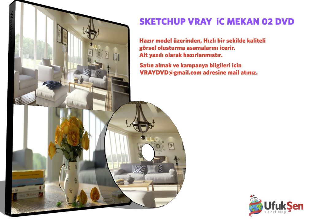 Sketchup Vray İç Mekan Eğitim