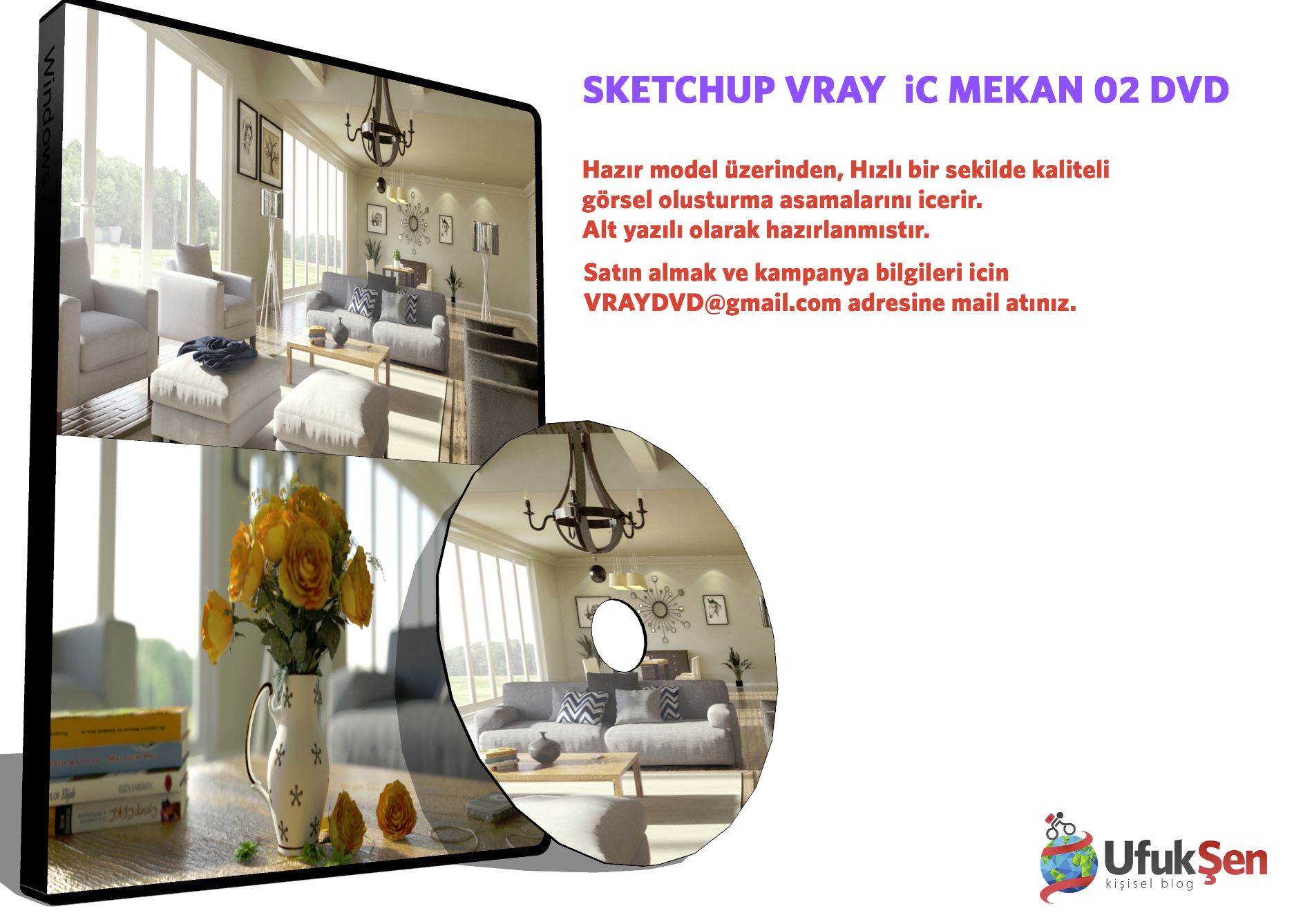 Sketchup Vray İç Mekan Eğitim