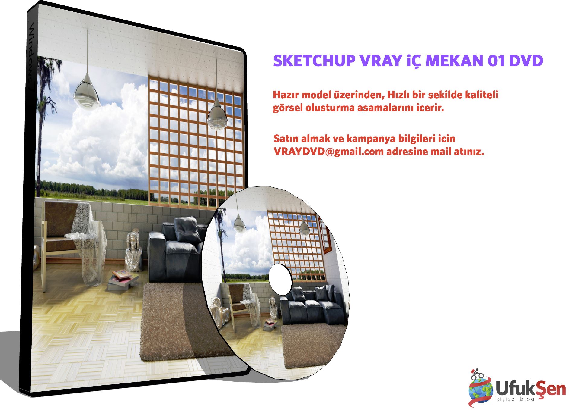sketchup vray eğitim seti