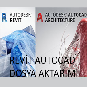 Revit'ten Autocad'e dosya aktarma