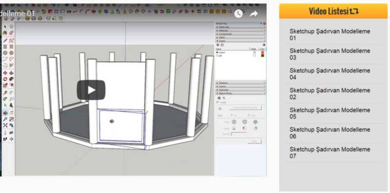 sketchup egitim seti