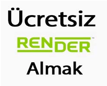 Ücretsiz Programlarla Render almak