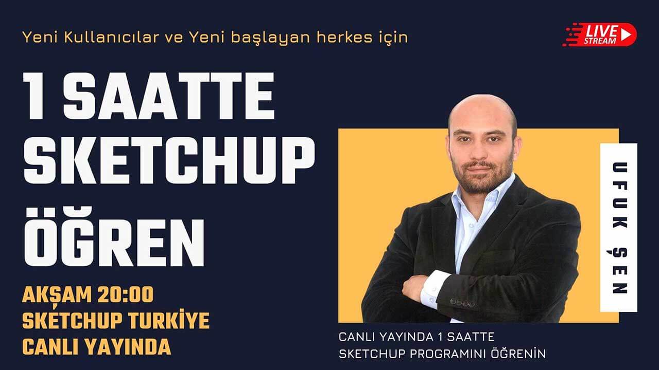 Tam 1 satte Sketchup Öğrenin