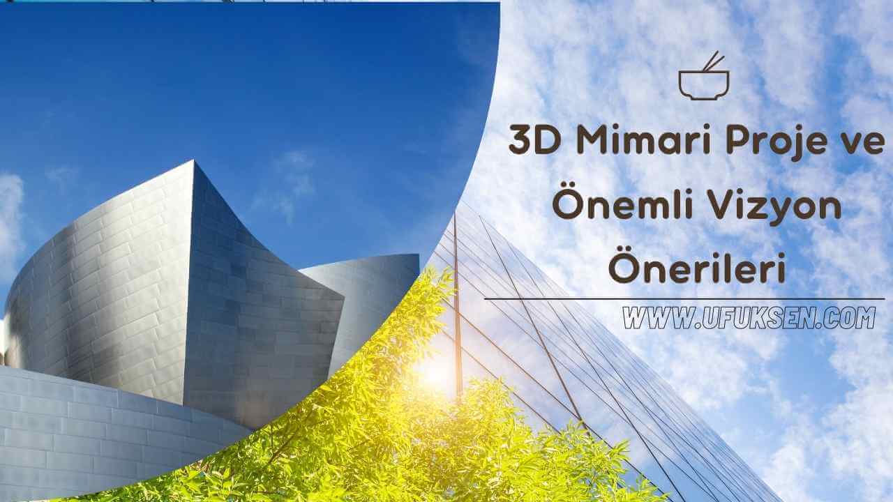 3d mimari proje