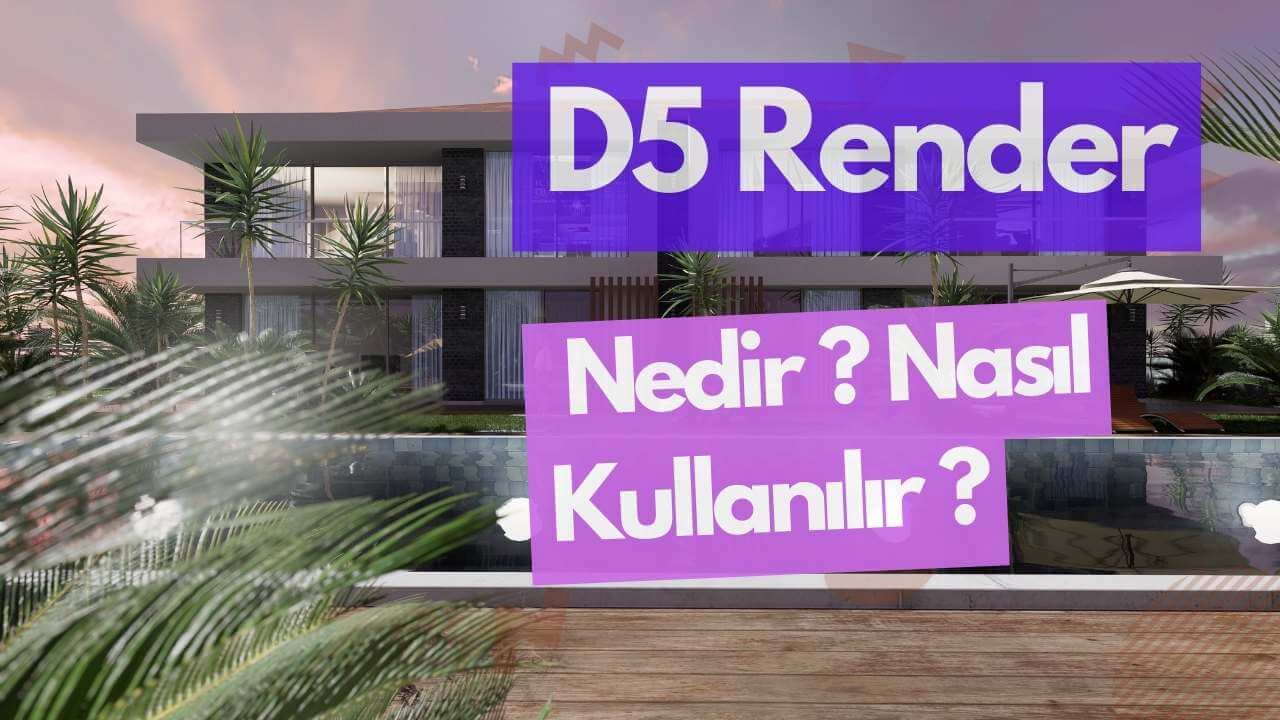 d5 render nasıl kullanılır
