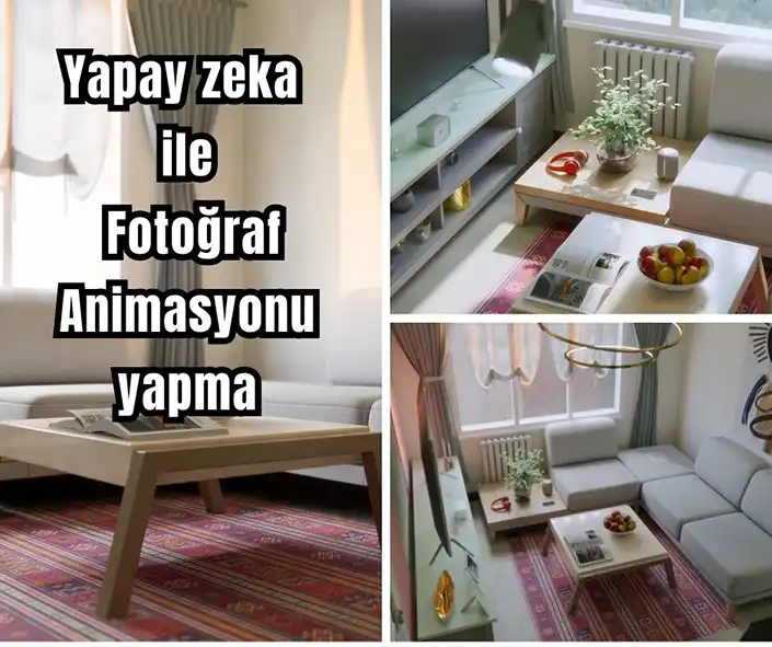 Yapay zeka ile fotoğraf animasyonu yapma