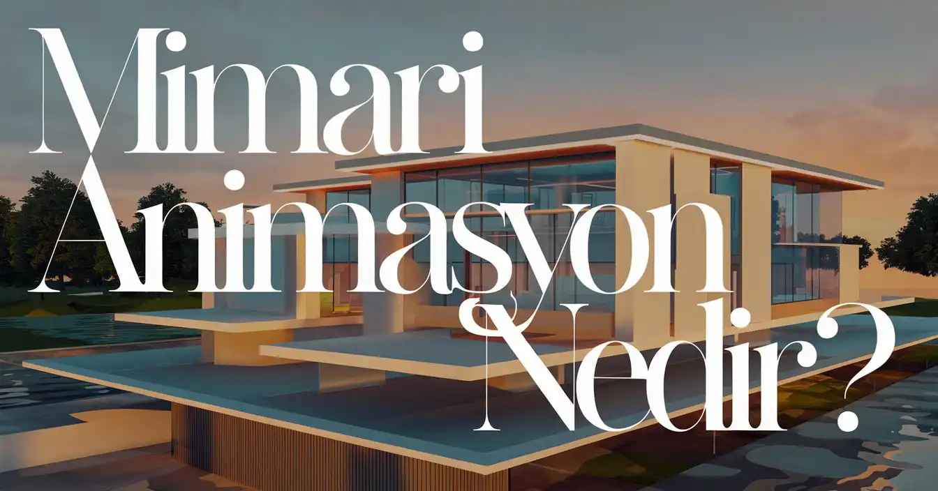 Mimari Animasyon: Tasarımlarınıza Hayat Katıyoruz!