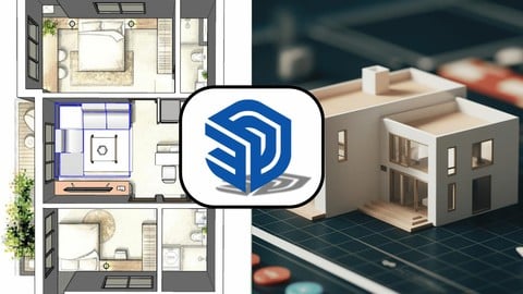SketchUp 2023 En İyi Temel Eğitim Kursu 02 eğitim seti kapağı