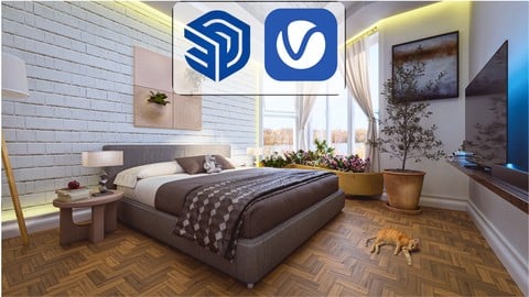 SketchUp V-Ray ile Fotogerçekçi Render eğitim seti kapağı