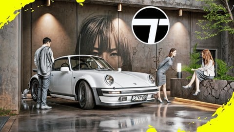 Twinmotion 2025: Create Cinematic Renders eğitim seti kapağı