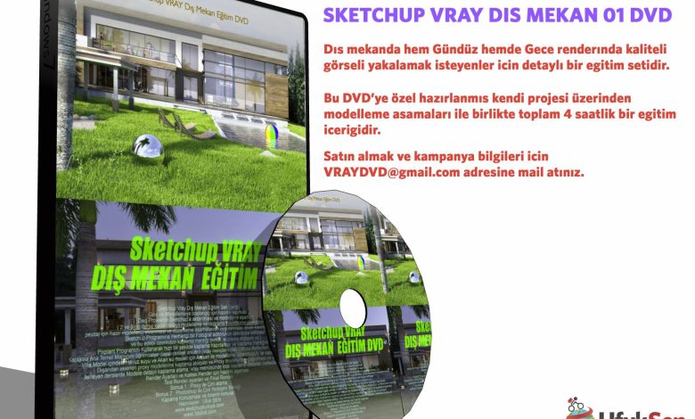 Sketchup Vray Dış Mekan