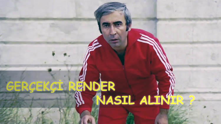 İç mekan Gerçekçi Render