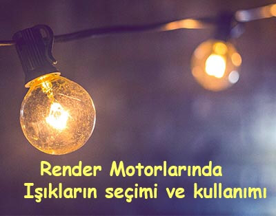 Render Motorunda Işıklar