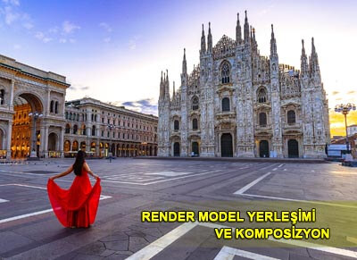 render model yerleşimi