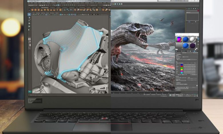 laptoplarda 3d render