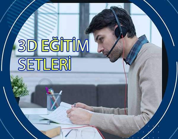 3D Eğitim Setleri