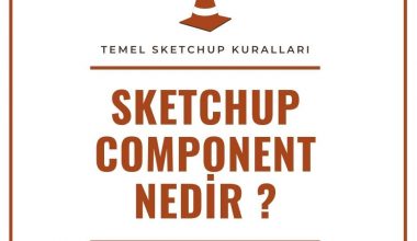 Sketchup component nedir