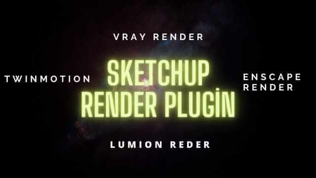 sketchup render plugin
