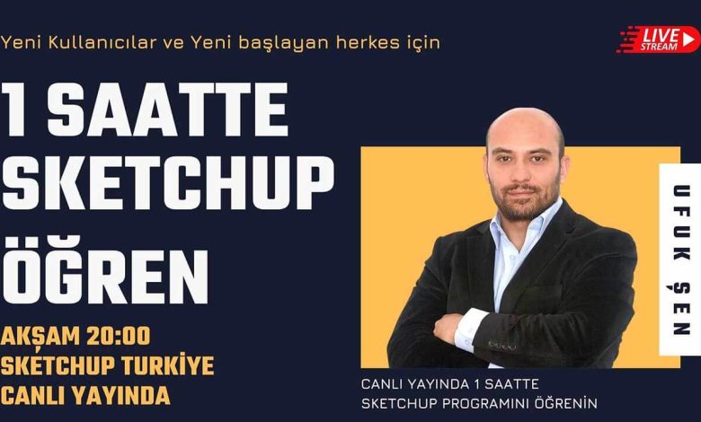 Tam 1 satte Sketchup Öğrenin