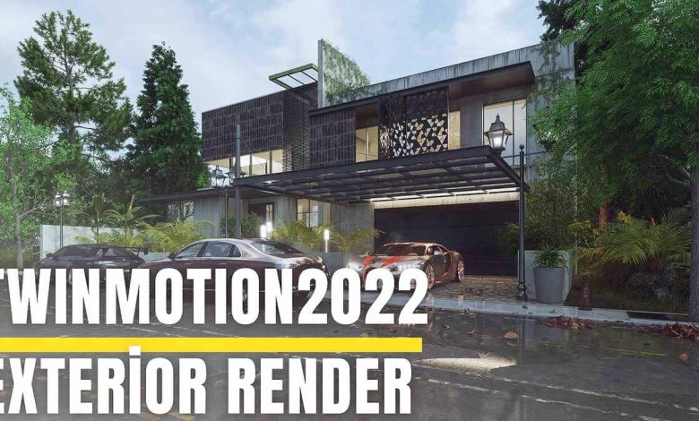 Twinmotion Exterior Render