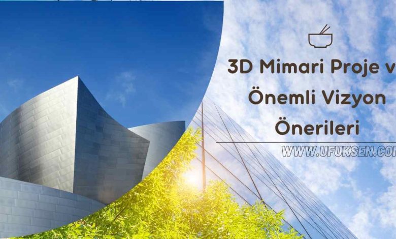 3d mimari proje